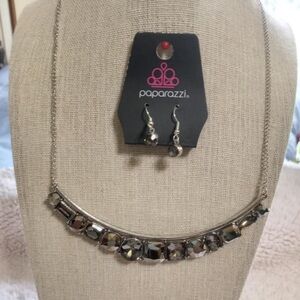 The Only SMOKE-SHOW in Town necklace/earrings